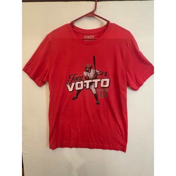 Cincy Shirts Other - Cincy Shirts Joey Votto Cincinnati Reds NL Player of the Decade T-Shirt Red L